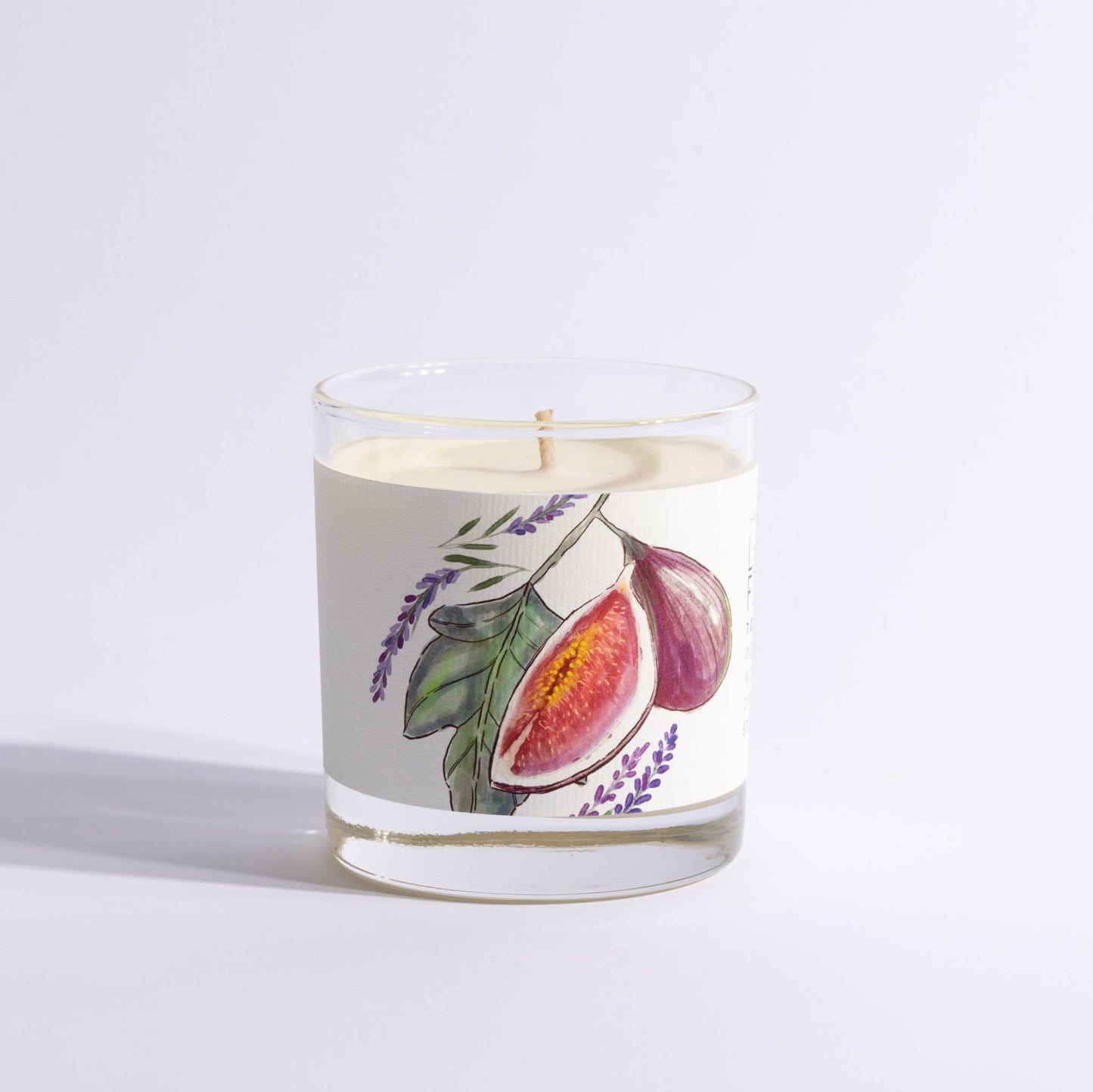 Just Bee - Lavender Fig - Medium Glass - Just Bee Candle