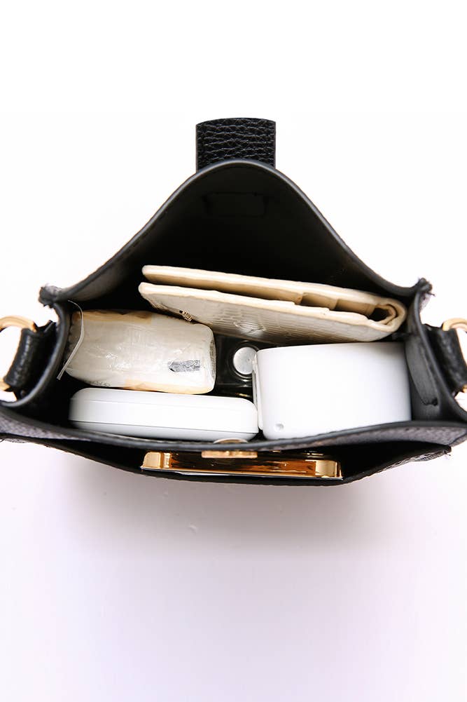 Hana - Mini PU Cellphone Cross Body Bag