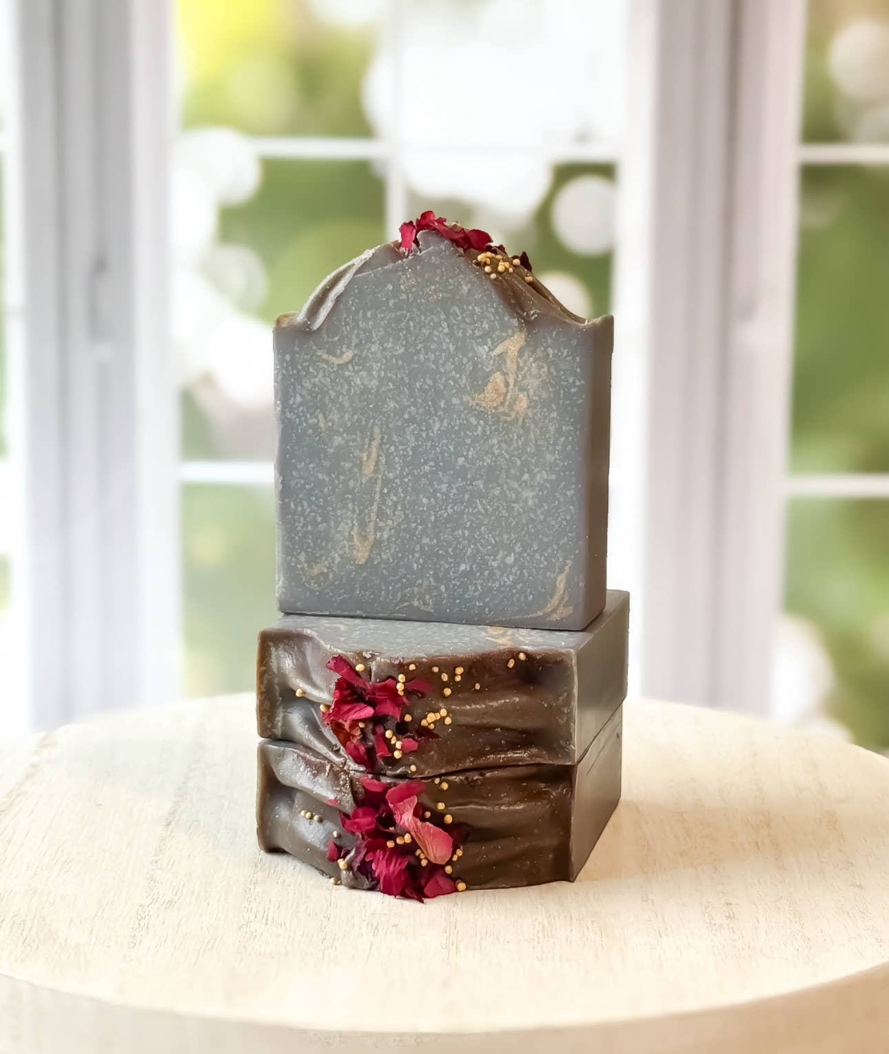 Spirit Glow Home & Body Essentials - Scarlet Rouge - Handcrafted Artisan Soap Bar
