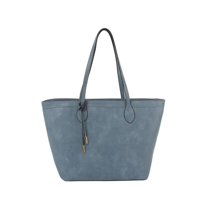 Handbag Factory Corp - Fashion shopper tote bag with knot detail