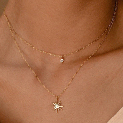 MA215 Mia Accessories - 18K Gold Plated Waterproof Stainless Steel Chain Necklace - 7518