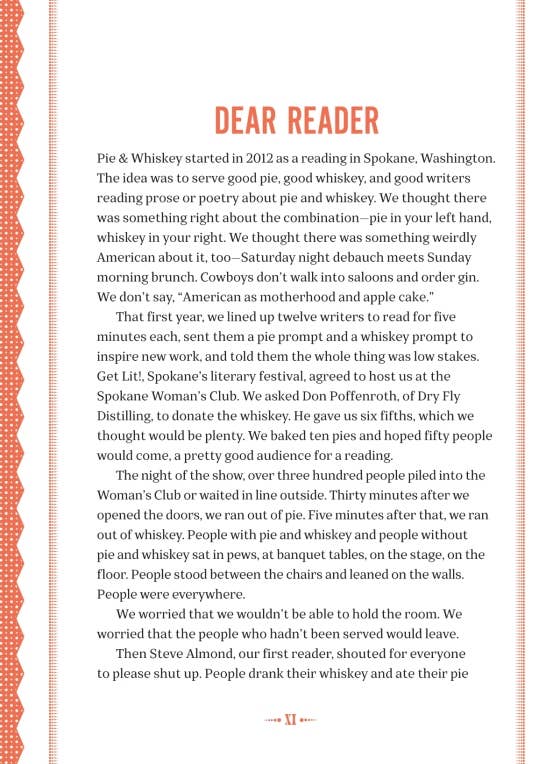 Blue Star Press - Pie & Whiskey: Writers Under the Influence of Butter & Booze