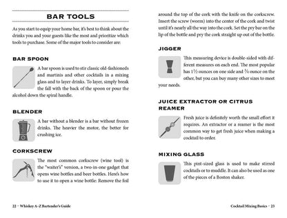 Simon & Schuster - Whiskey Cocktail Cards A–Z by Adams Media