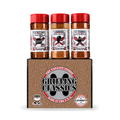 The Tailgate Foodie - Grilling Classics 3-Pack Seasoning Bundle
