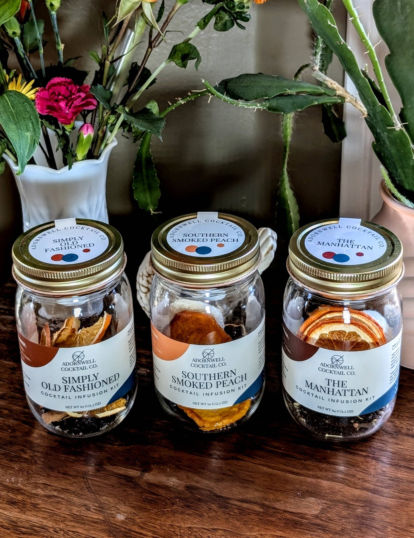Adornwell Cocktail Jars