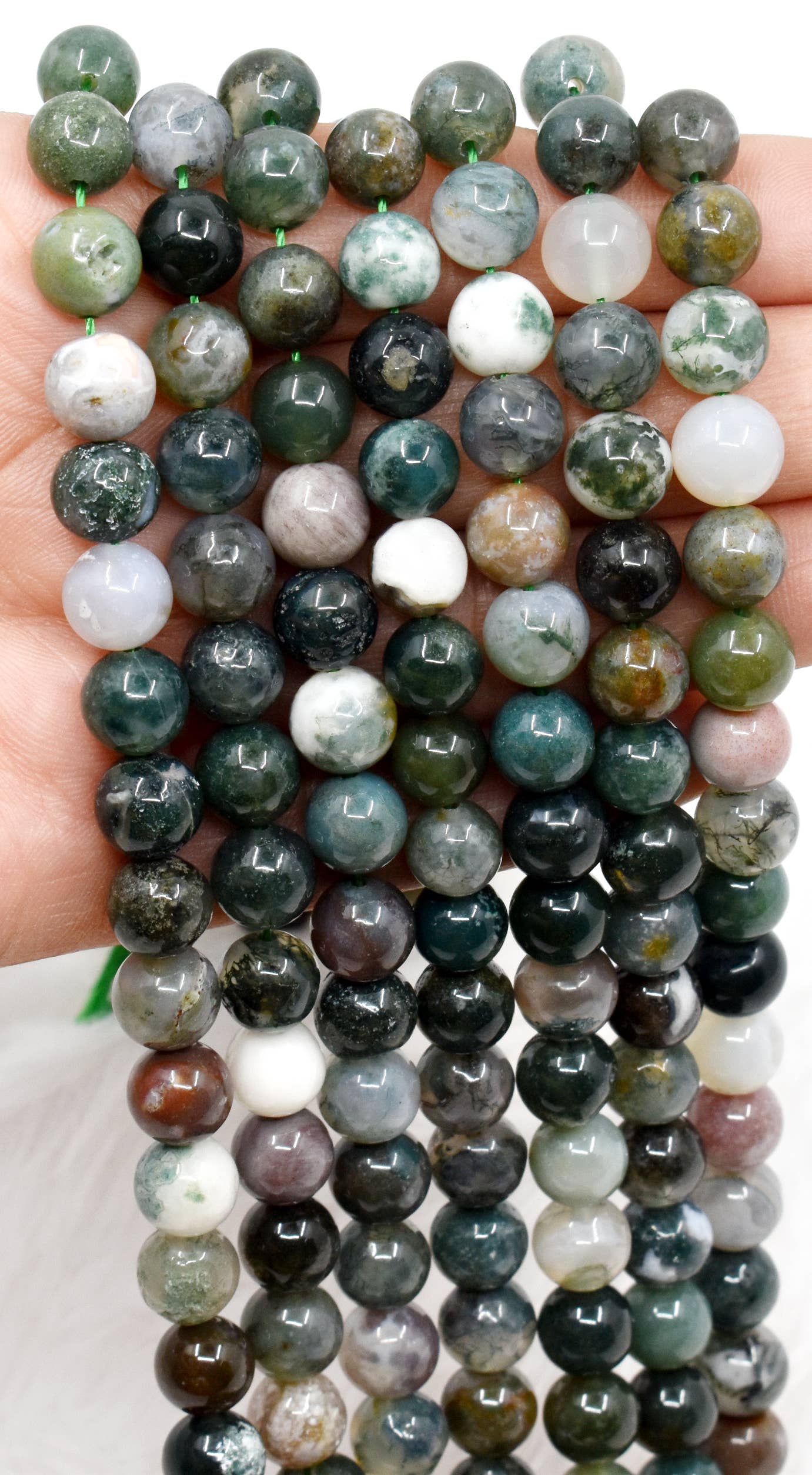 Soothing Crystals - Fancy Jasper Round Beads, 4, 6,8,10,12mm Project For Beads