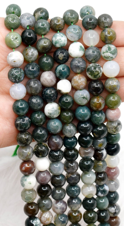Soothing Crystals - Fancy Jasper Round Beads, 4, 6,8,10,12mm Project For Beads