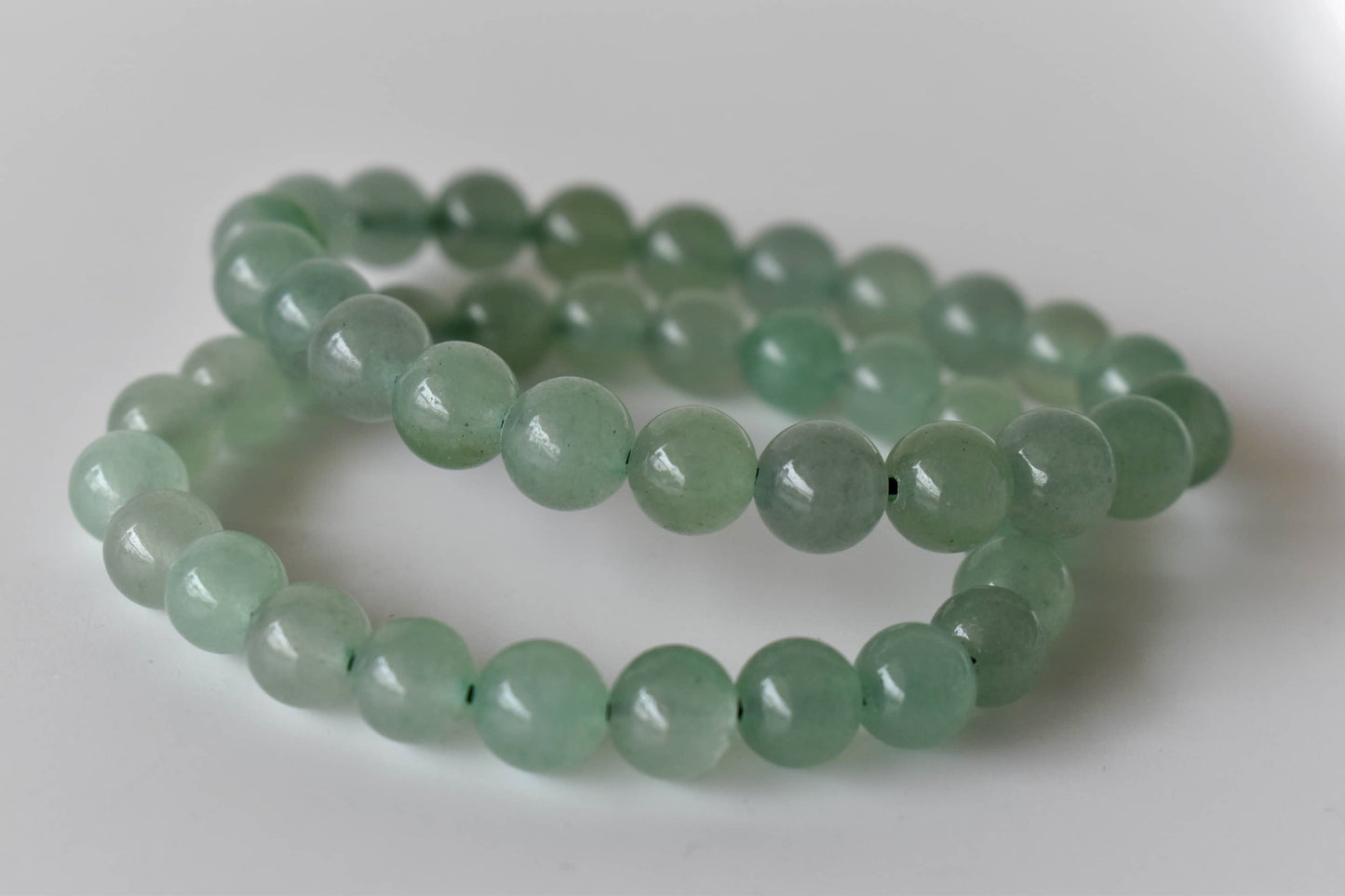 Soothing Crystals - Green Aventurine Bracelet (Attraction and Cleansing)