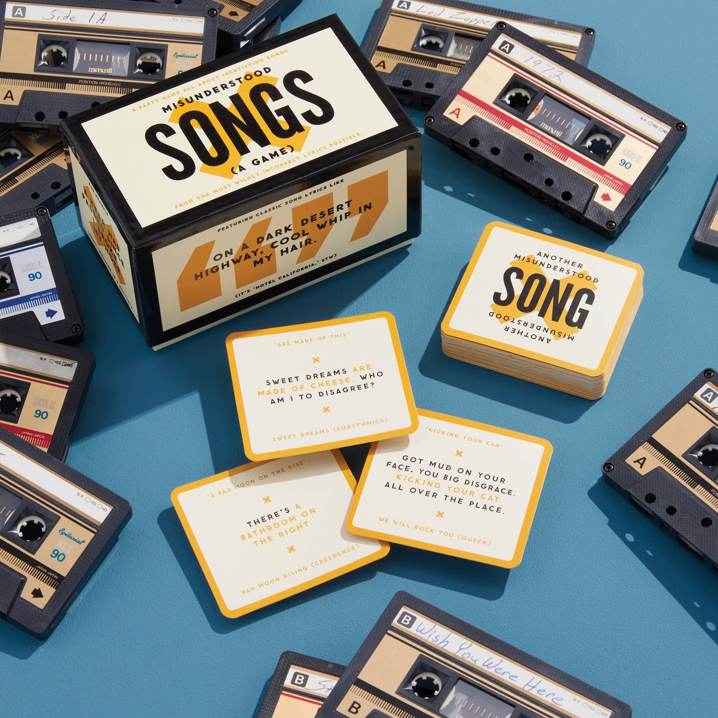 Chronicle Books - Brass Monkey Misunderstood Songs Game