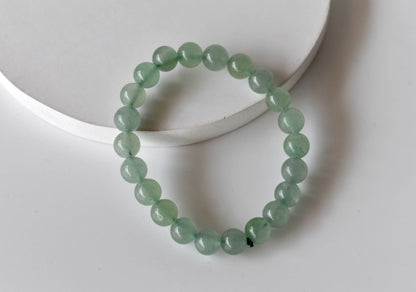 Soothing Crystals - Green Aventurine Bracelet (Attraction and Cleansing)