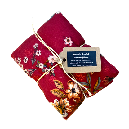 dkhandmade - Flannel Lavender Scented Therapy Rice Neck Wraps #2