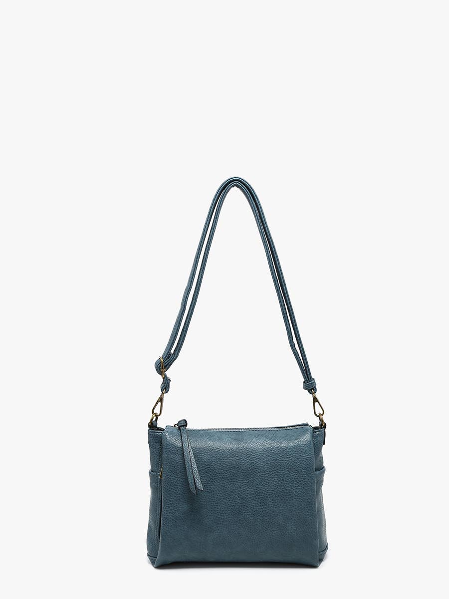 Jen & Co. - Kali Distressed Dual Front Pocket Crossbody | M2869