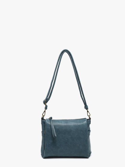 Jen & Co. - Kali Distressed Dual Front Pocket Crossbody | M2869