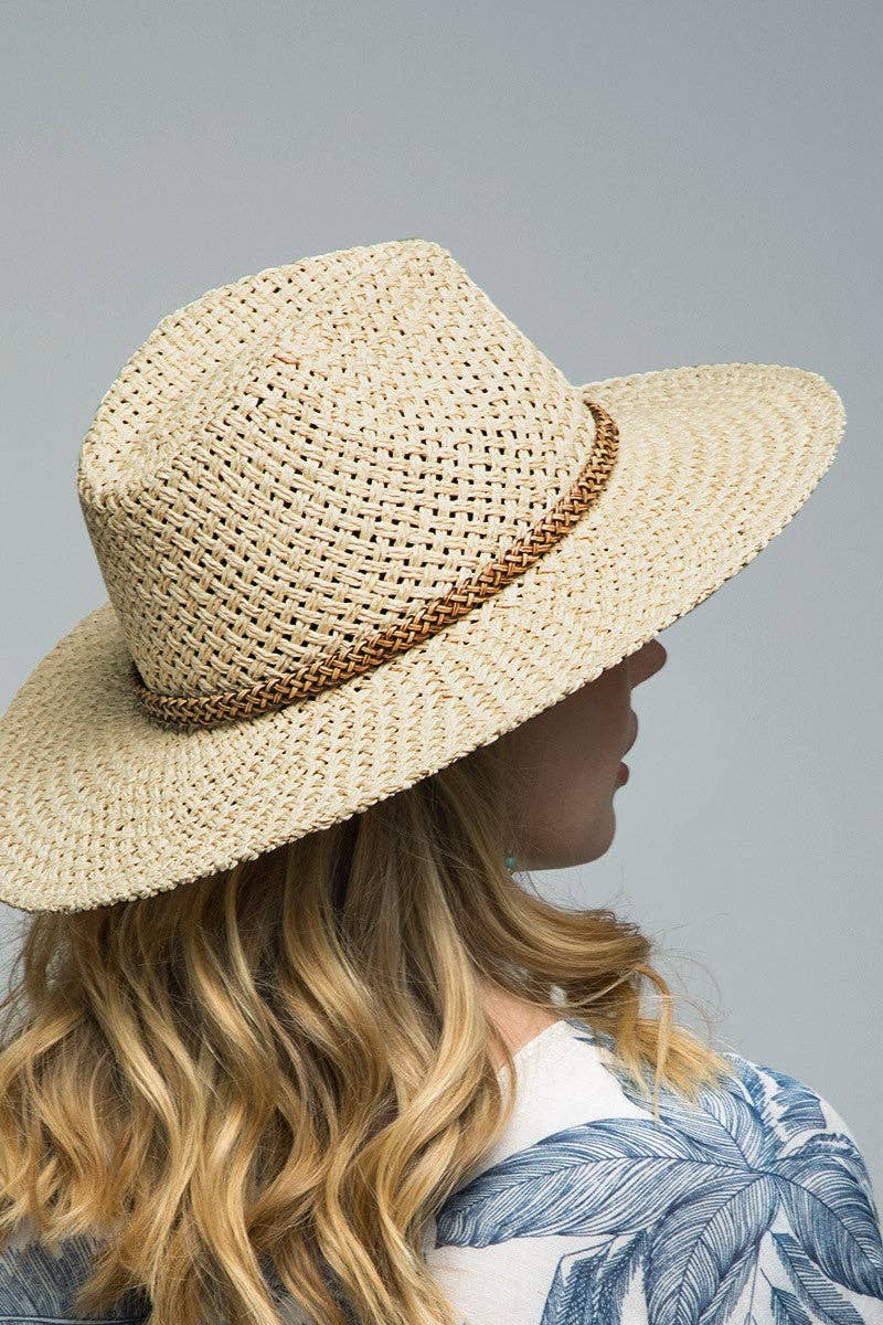 Urbanista - Panama Hat with Braided Trim