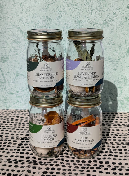 Adornwell Cocktail Jars