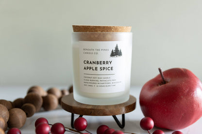 Beneath The Pines Candle Co. - Christmas Cabin - Coconut-Soy Candle