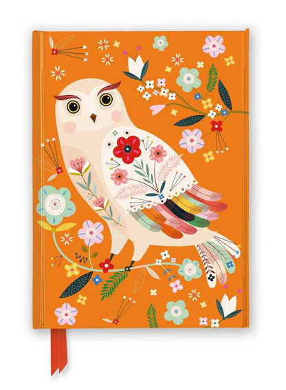 Simon & Schuster - Bee Brown: Folk Owl (Foiled Journal) by
