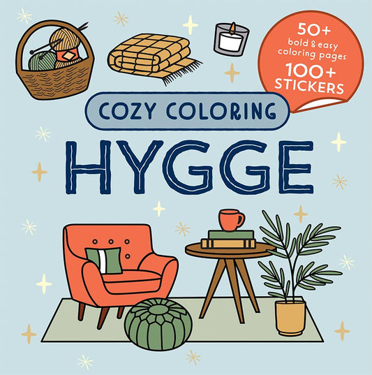 Cottage Door Press - Cozy Coloring: Hygge – Coloring Book for Teens & Adults