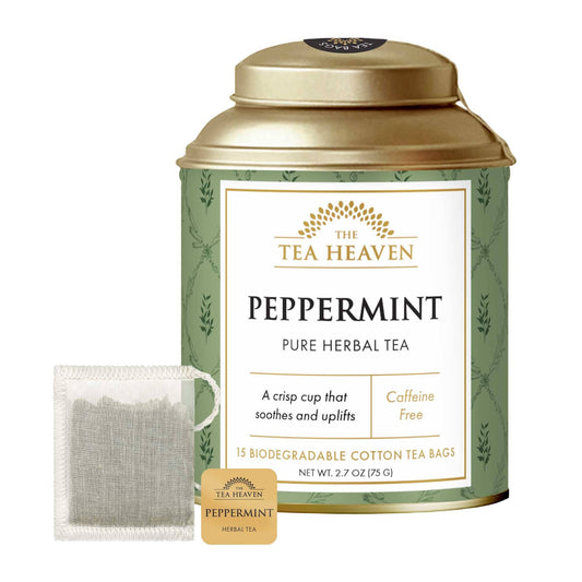 The Tea Heaven - Peppermint Tea Bag Canister