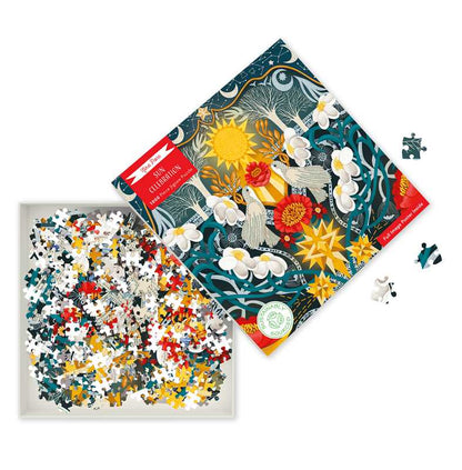 Simon & Schuster - Adult Sustainable Jigsaw Puzzle Nina Pace: Sun Celebration by