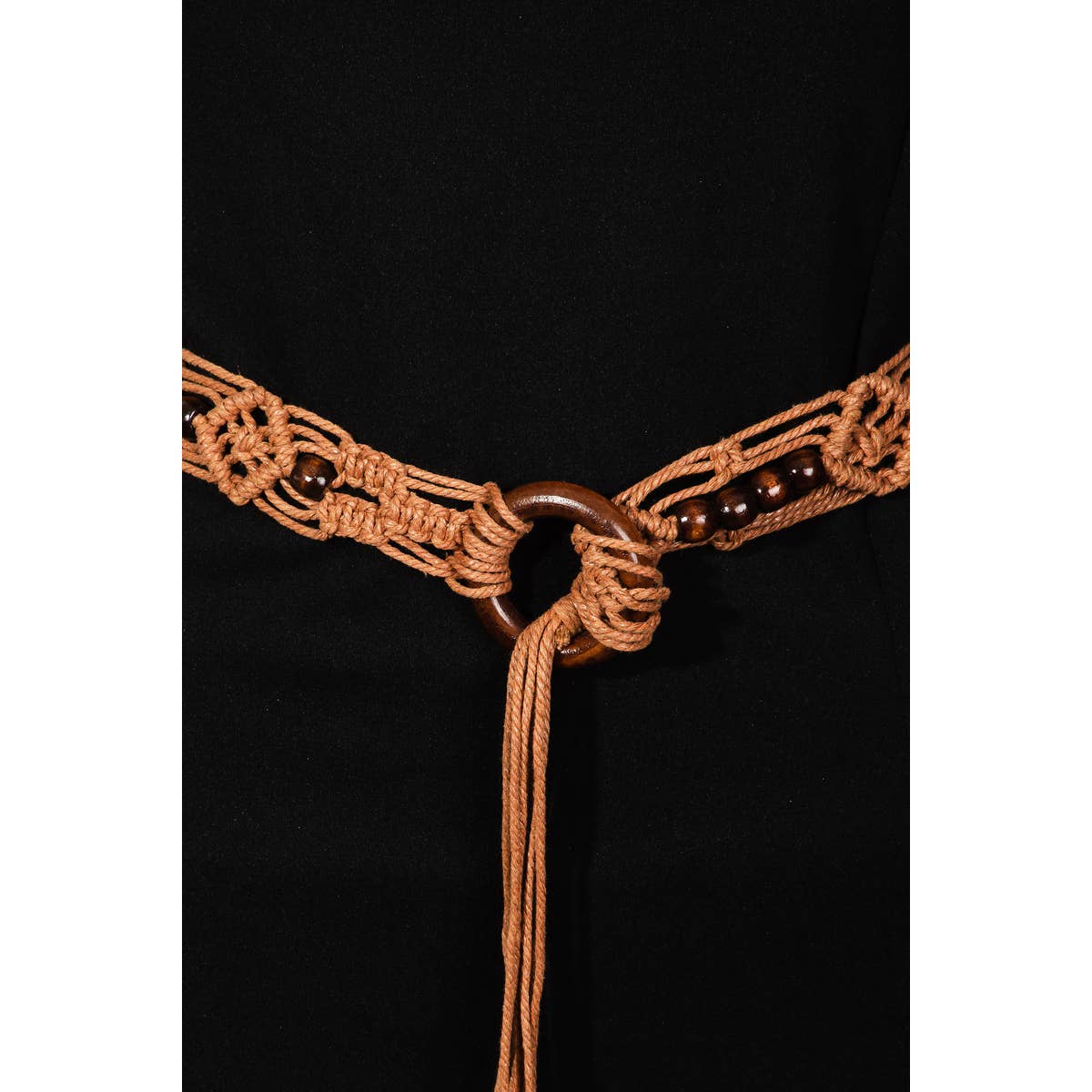 Collections by Fame Accessories - Rope Braided Boho Belt