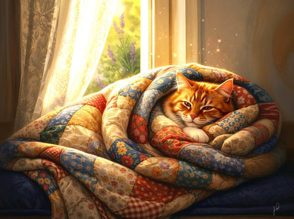SunsOut - 0759 Afternoon Snuggles 300 pc Jigsaw Puzzle