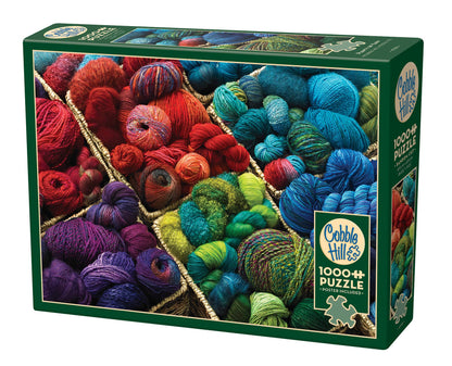 Outset Games and Cobble Hill Puzzles - Plenty of Yarn 1000pc puzzle