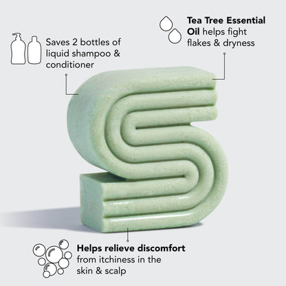 KITSCH - Tea Tree & Mint Clarifying Shampoo Bar