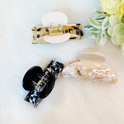 Ellison+Young - Two Toned Luxe Hair Claw