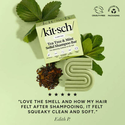 KITSCH - Tea Tree & Mint Clarifying Shampoo Bar