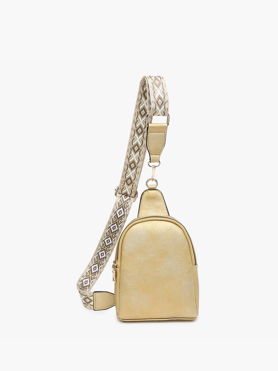 Jen & Co. - M2436 Ellen Sling Bag w/ Removable Guitar Strap