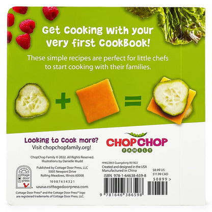 Cottage Door Press - ChopChop I Made This! Snacks First Cookbook for Kids