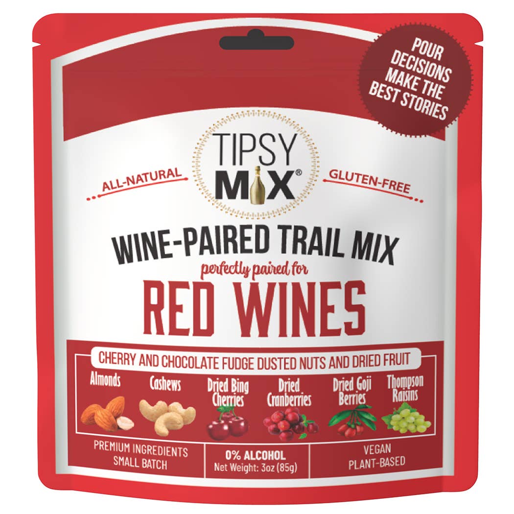 Tipsy Mix - 03. Wine-Paired Trail Mix - Red Wines
