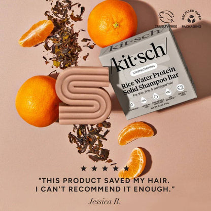 KITSCH - Rice Water Shampoo Bar for Hair Growth