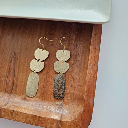 Spiffy & Splendid - Elizabeth Earrings - Gold // Jewelry, Gifts