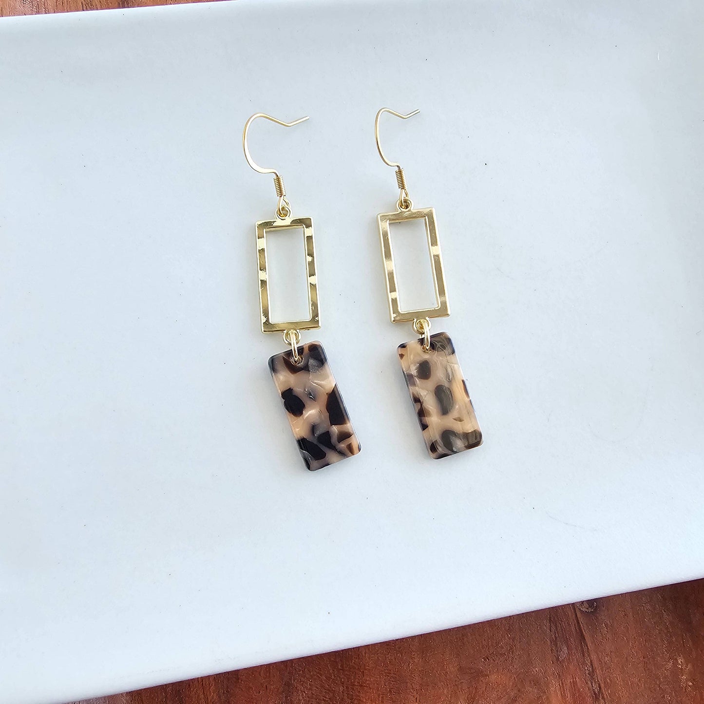 Spiffy & Splendid - Raya Earrings - Cheetah // Leopard, Jewelry, Gifts