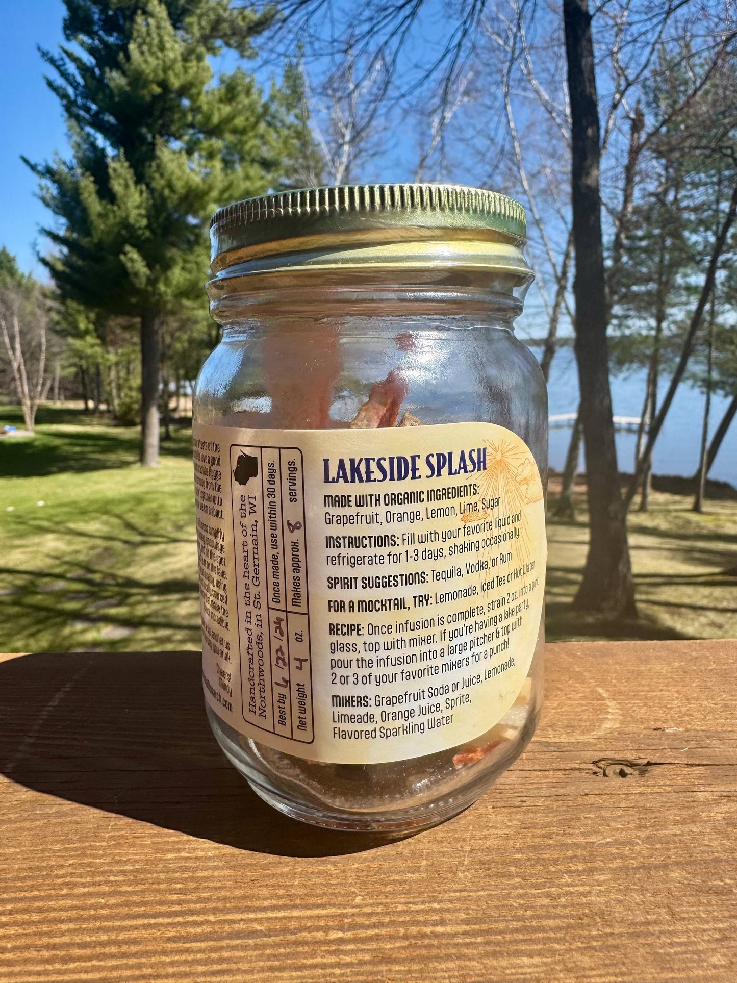 Naturista Monarch - Lakeside Splash - Cocktail Infusion Kit - Organic