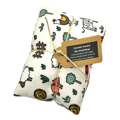 dkhandmade - Lavender Scented Therapy Rice Neck Wraps