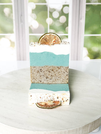 Spirit Glow Home & Body Essentials - Key Lime - Handcrafted Artisan Soap Bar 
