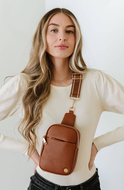 modern and chic - Bridget Sling Crossbody Fanny Mini Belt Bag