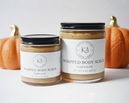 Karomni Co. - Whipped Body Scrubs - Fall Scents, Foaming Sugar Scrubs