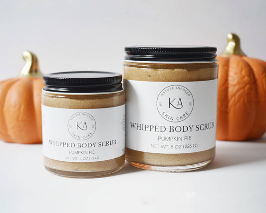 Karomni Co. - Whipped Body Scrubs - Fall Scents, Foaming Sugar Scrubs