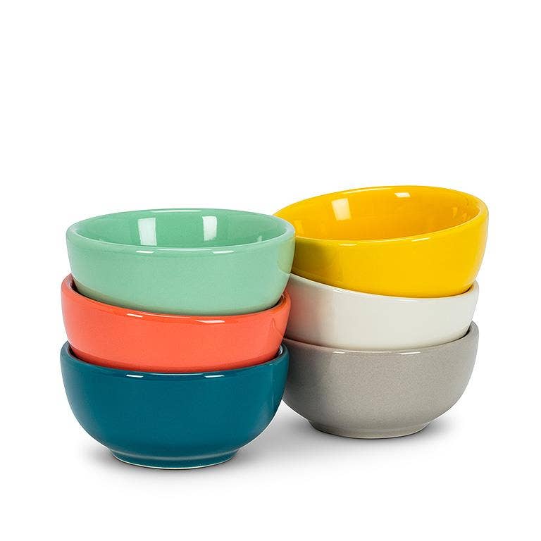 Abbott - Colorful Mini Bowl - 6 Assorted - 2.5"D