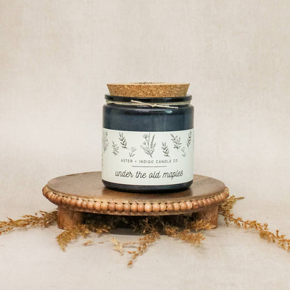AI102 Aster + Indigo Candle Co. - Under the Old Maples | Fall Candle NEW