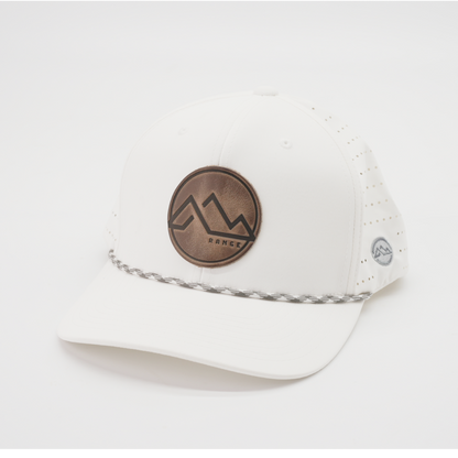 Range Leather Co. - Range Mountain Hat: Heather Gray/White / Retro Trucker