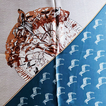 Ellison+Young - Silky Muse Satin Square Scarf - Chic Silky Scarf For Hair, Neck, Or Bag Styling