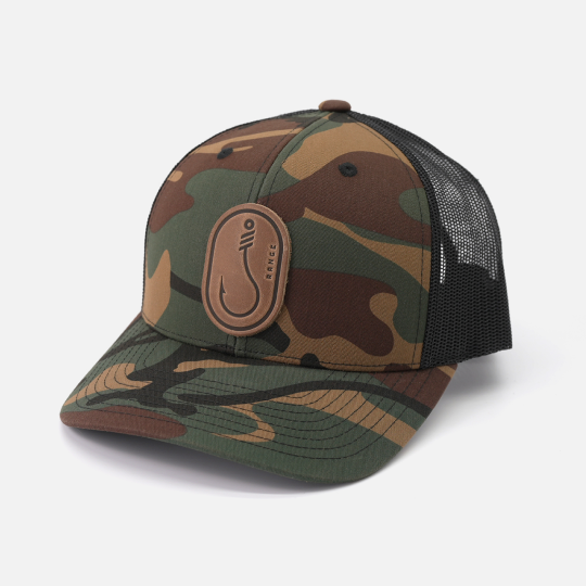 Range Leather Co. - Range Hook Hat - Fishing Trucker Cap