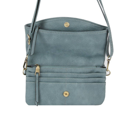 Handbag Factory Corp - Small Crossbody Bag Wallet Purse Shoulder bag