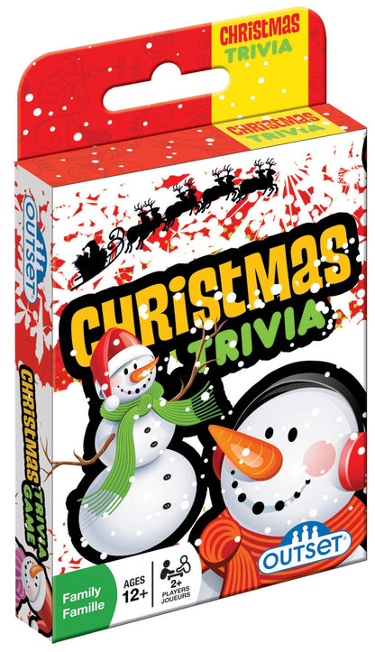 Outset Games and Cobble Hill Puzzles - Christmas Trivia Card Game 🎄✨