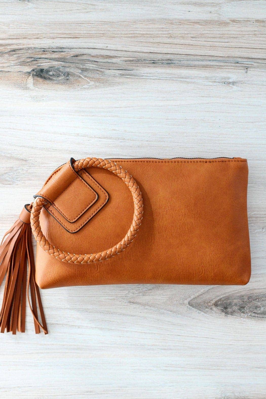 MiMi Wholesale - JYM0346 Soft Vegan Leather Wristlet/Clutch